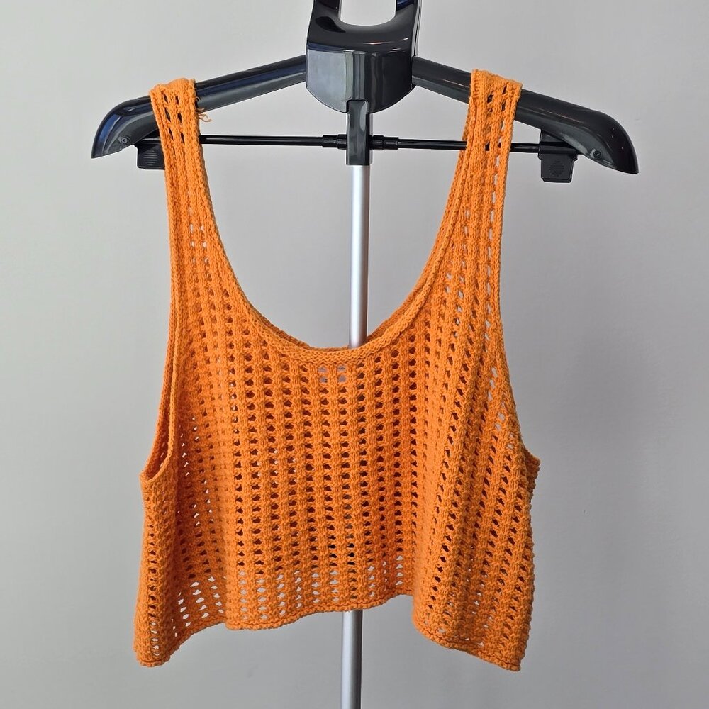 Croshet Tank Top, Size L